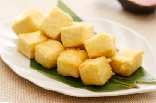 E16 Age-Dashi Tofu (tofu frit)
